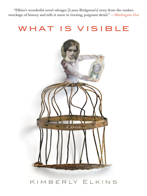Book cover, "What Is Visible," by Kimberly Elkins