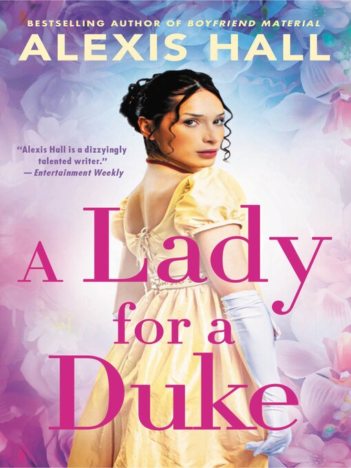 A Lady for a Duke by Alexis Hall book cover.