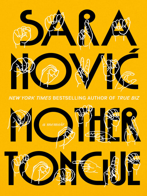 Book cover, "Mother Tongue" by Sara Nović
