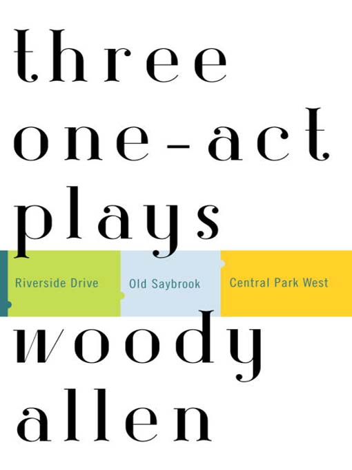 Three One Act Plays