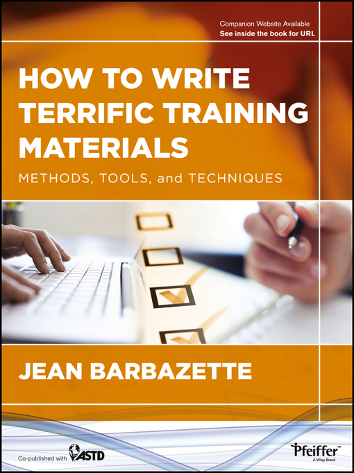 How to Write Terrific Training Materials - National Library Board 