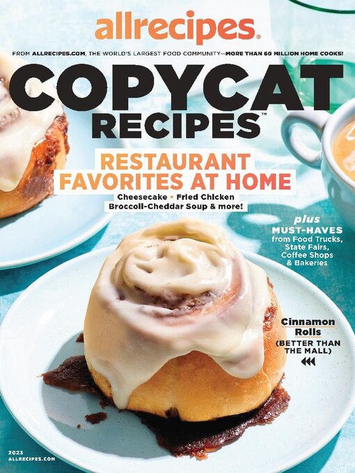 Magazines - allrecipes Copycat Recipes - Orange County Library System ...