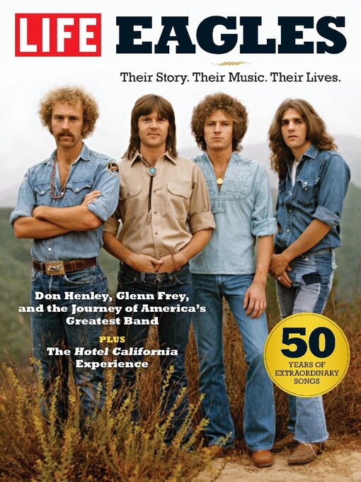 Glenn Frey of The Eagles in L.A. 1977 - Music Print Ad Photo