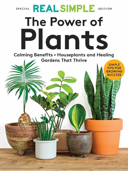 Real Simple The Power of Plants - Honolulu Community College - OverDrive