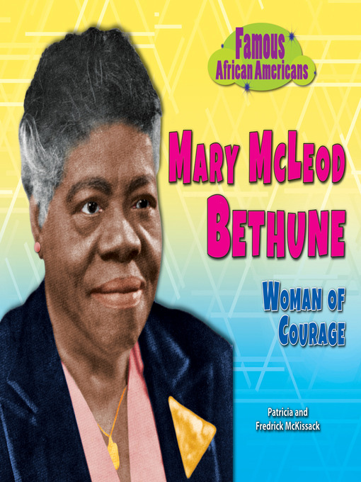 Mary Mcleod Bethune Clevnet Overdrive