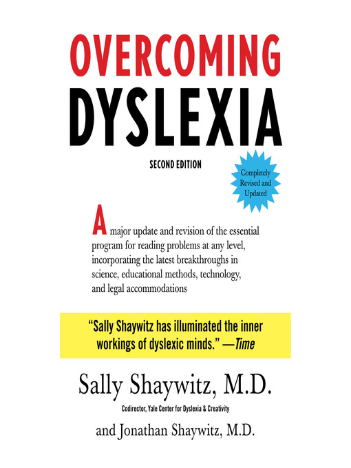 Overcoming Dyslexia - Richland Library - OverDrive