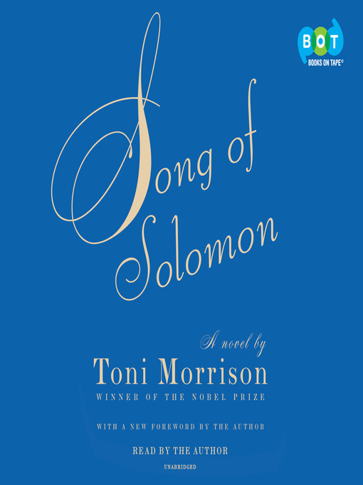 Song of Solomon - Mid-Columbia Libraries - OverDrive