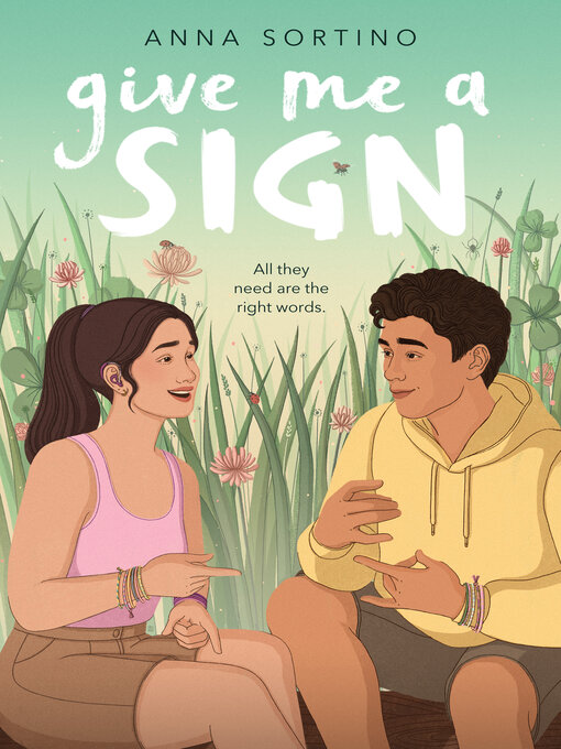 Book cover, "Give Me a Sign" by Anna Sortino