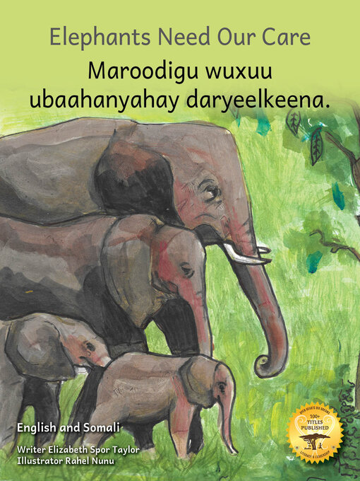 Elephants need our care