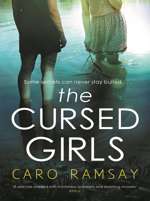 Book cover, "The Cursed Girls," by Caro Ramsay
