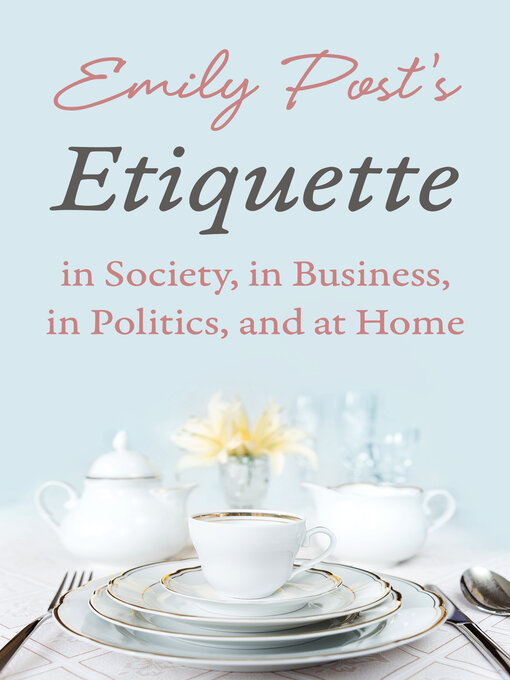 Fantasy & Science Fiction - Emily Post's Etiquette in Society, in ...