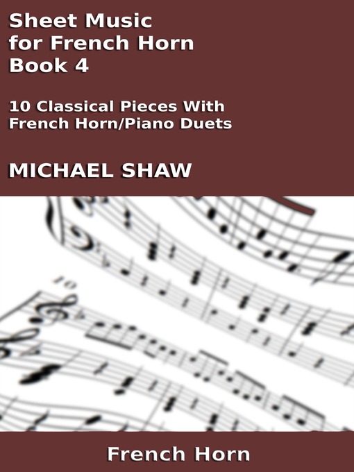 Sheet Music for French Horn - The Ohio Digital Library - OverDrive