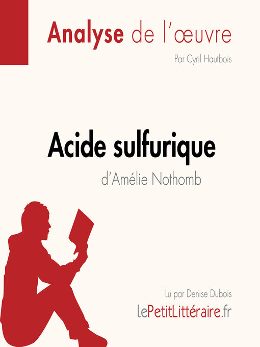 Acide sulfurique, de Amélie Nothomb