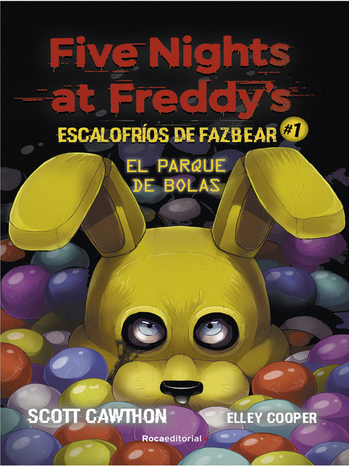 ROCA EDITORIAL FIVE NIGHTS AT FREDDYS LOS OJOS DE PLATA