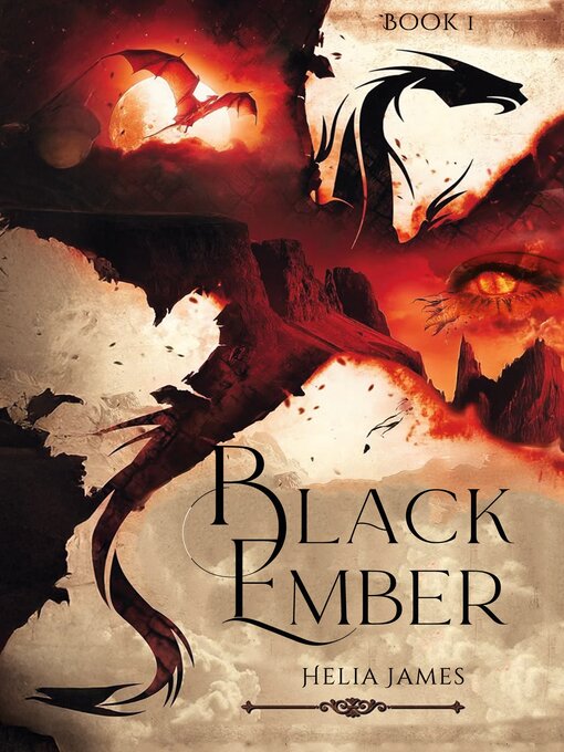 Book cover, "Black Ember," by Helia James