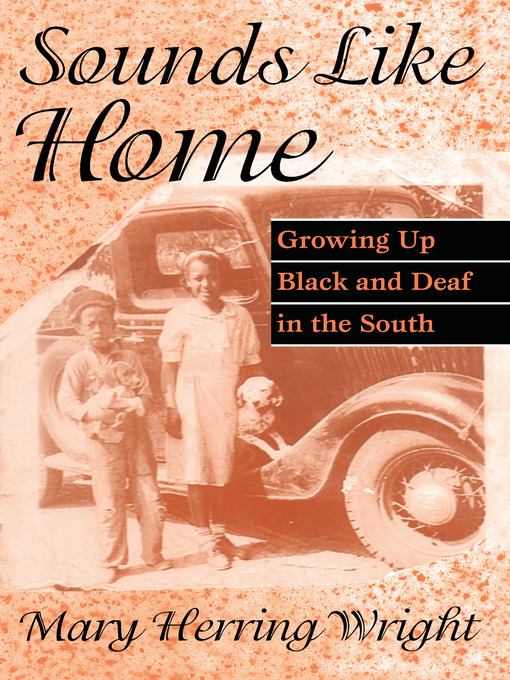 Book cover, "Sounds Like Home" by Mary Herring Wright