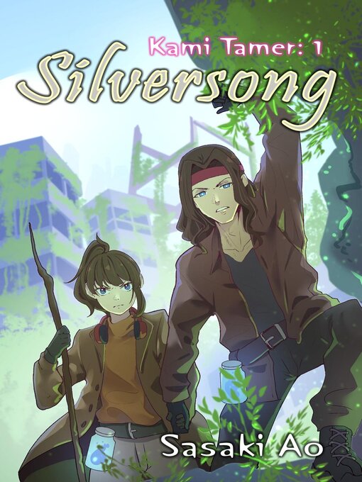 Book cover, "Silversong," by Sasaki Ao
