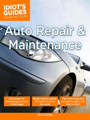 Auto Repair and Maintenance - ebook