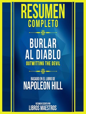 Burlando Al Diablo Napoleon Hill